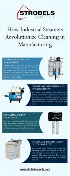 How Industrial Steamers Revolutionize Cleaning in Manufacturing    In