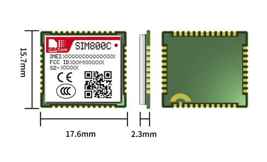 Buy SIMCom SIM800C @ Best Price in India | Campus Component