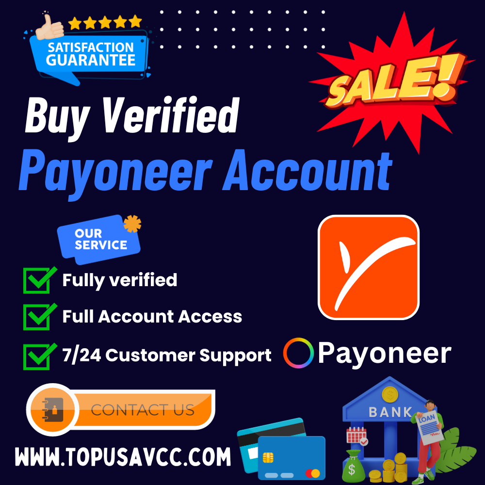 Buy Verified Payoneer account - 100% Best Verified USA/UK/CA