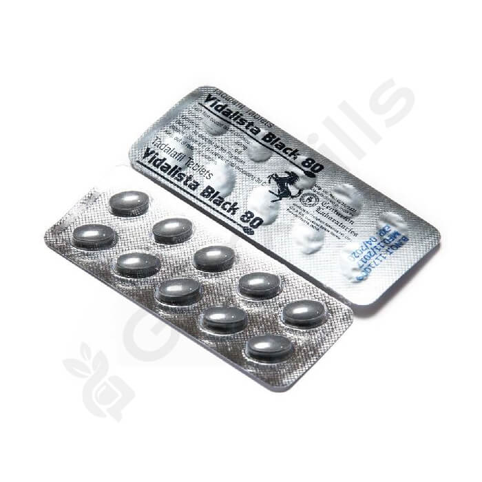 Buy Vidalista 80 Black (Tadalafil) | Uses | Reviews | 20% Off