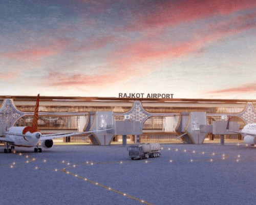 Rajkot to Hirasar Airport Taxi Service - Call Us