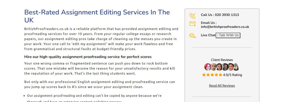 British Proofreaders UK Cover Image