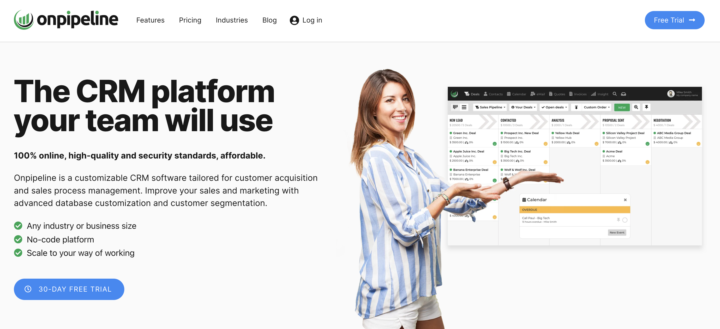 CRM for Sales Teams & Pipeline Management