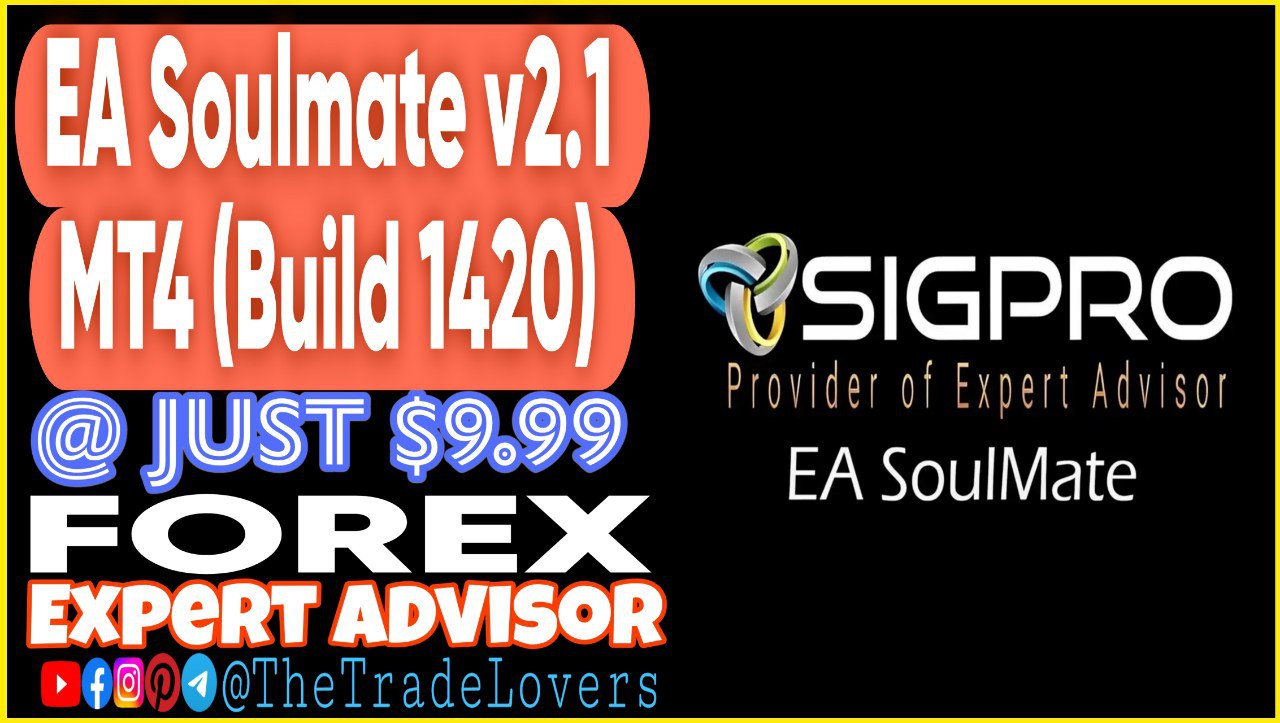 EA SoulMate MT4 v2.1 with SetFiles (Works on Build 1420) | Forex Robot | MT4 Expert Advisor - Payhip