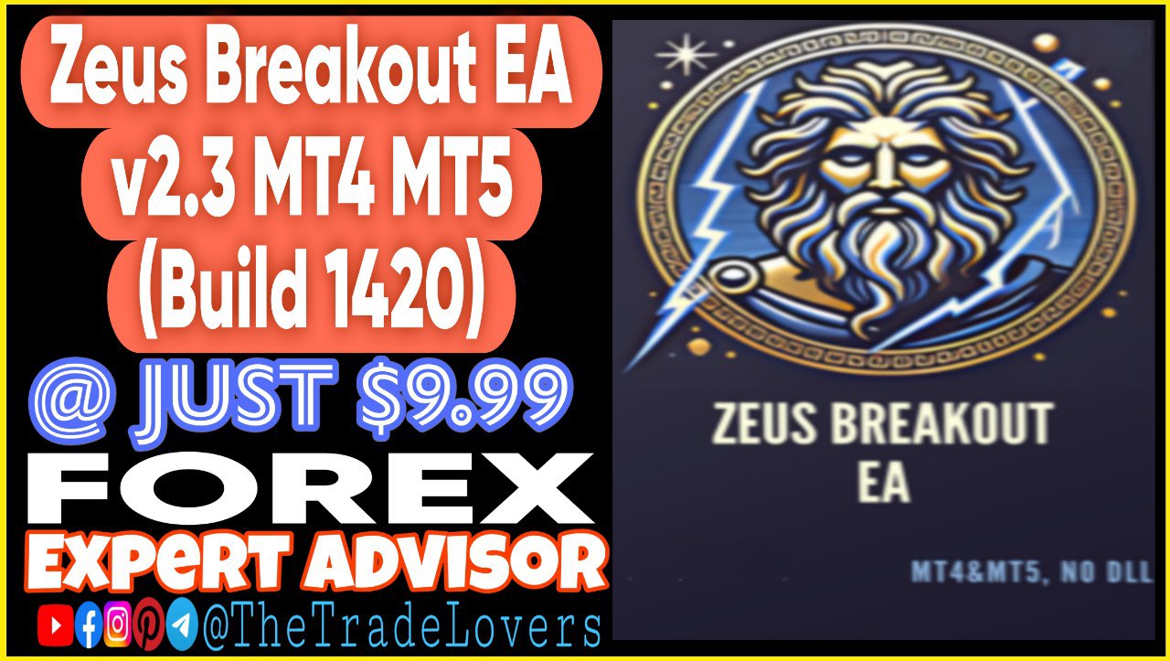 Zeus Breakout EA V2.3 MT4 & MT5 With Sets (Works on Build 1420) | Forex Robot | MT4 Expert Advisor - Payhip