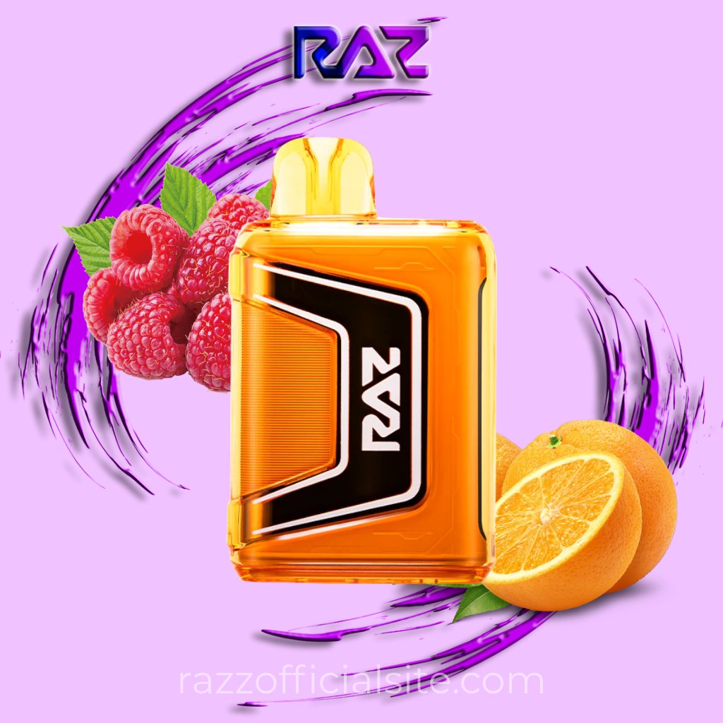 Orange Raspberry Raz Vape | RAZ TN9000
