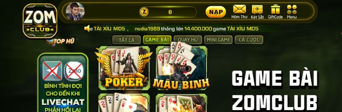 Nhà Cái ZOMCLUB Cover Image