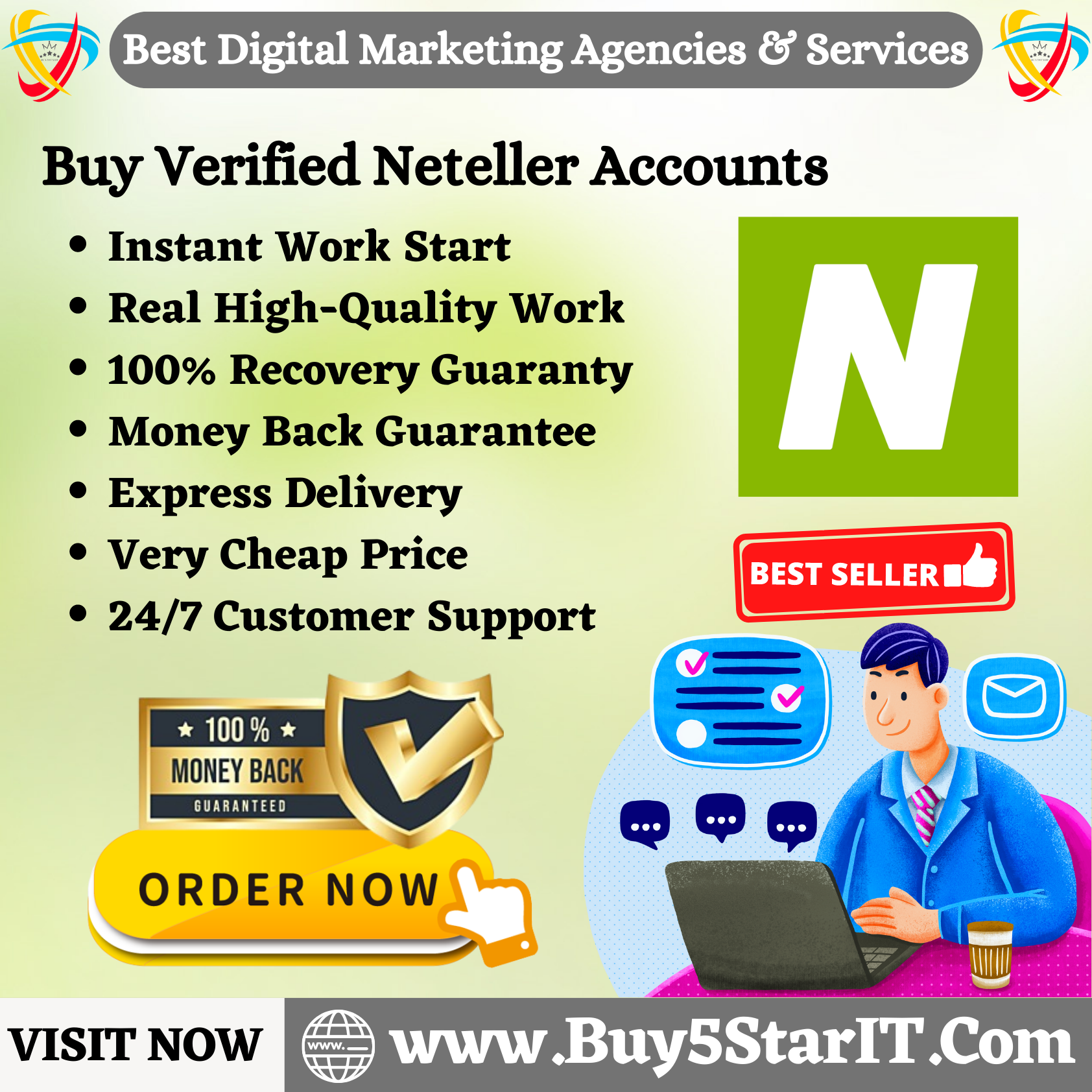 Buy Verified Neteller Accounts - New and Aged Available