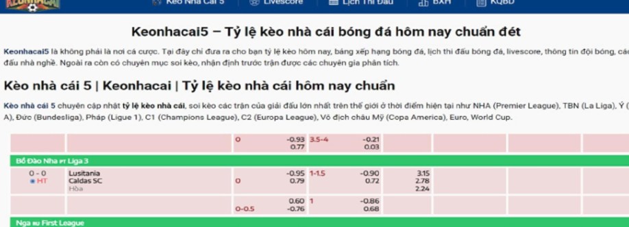 Kèo Nhà Cái 5 Cover Image