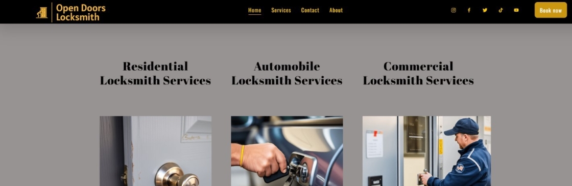 Open Doors Locksmith Cover Image