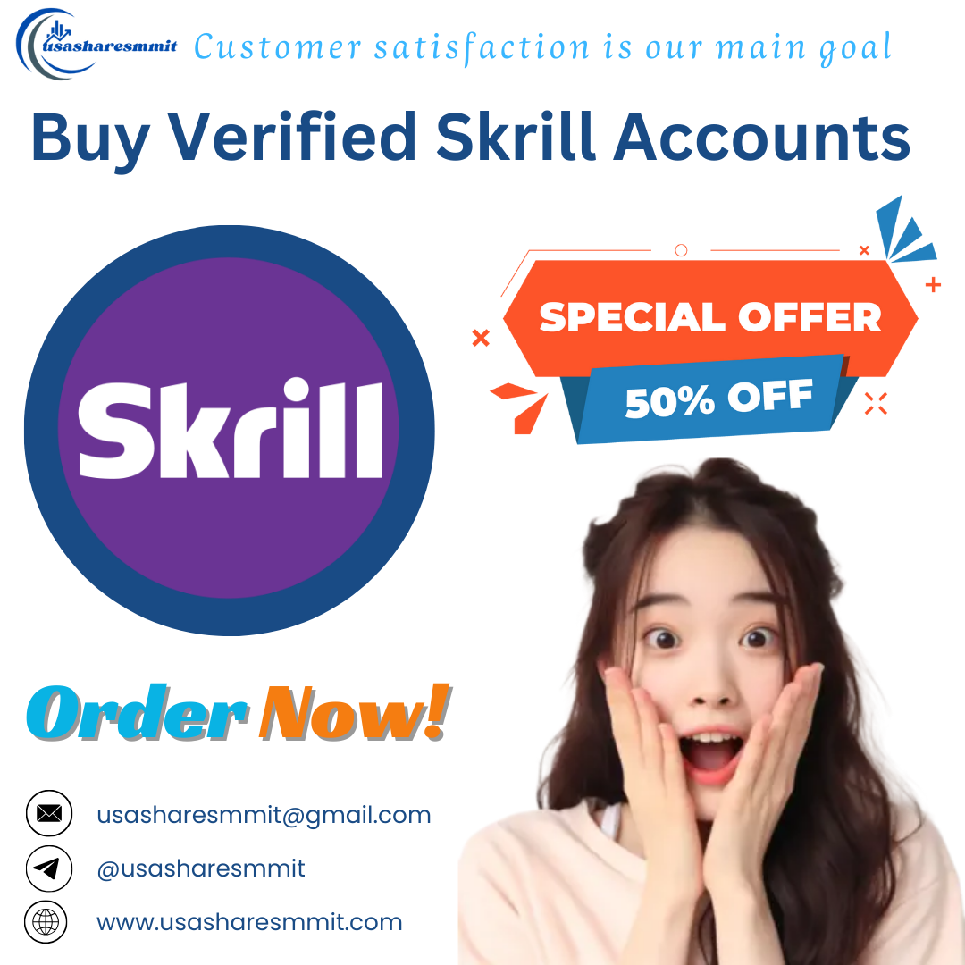 Buy Verified Skrill Accounts.Secure & Trusted Accounts 2025