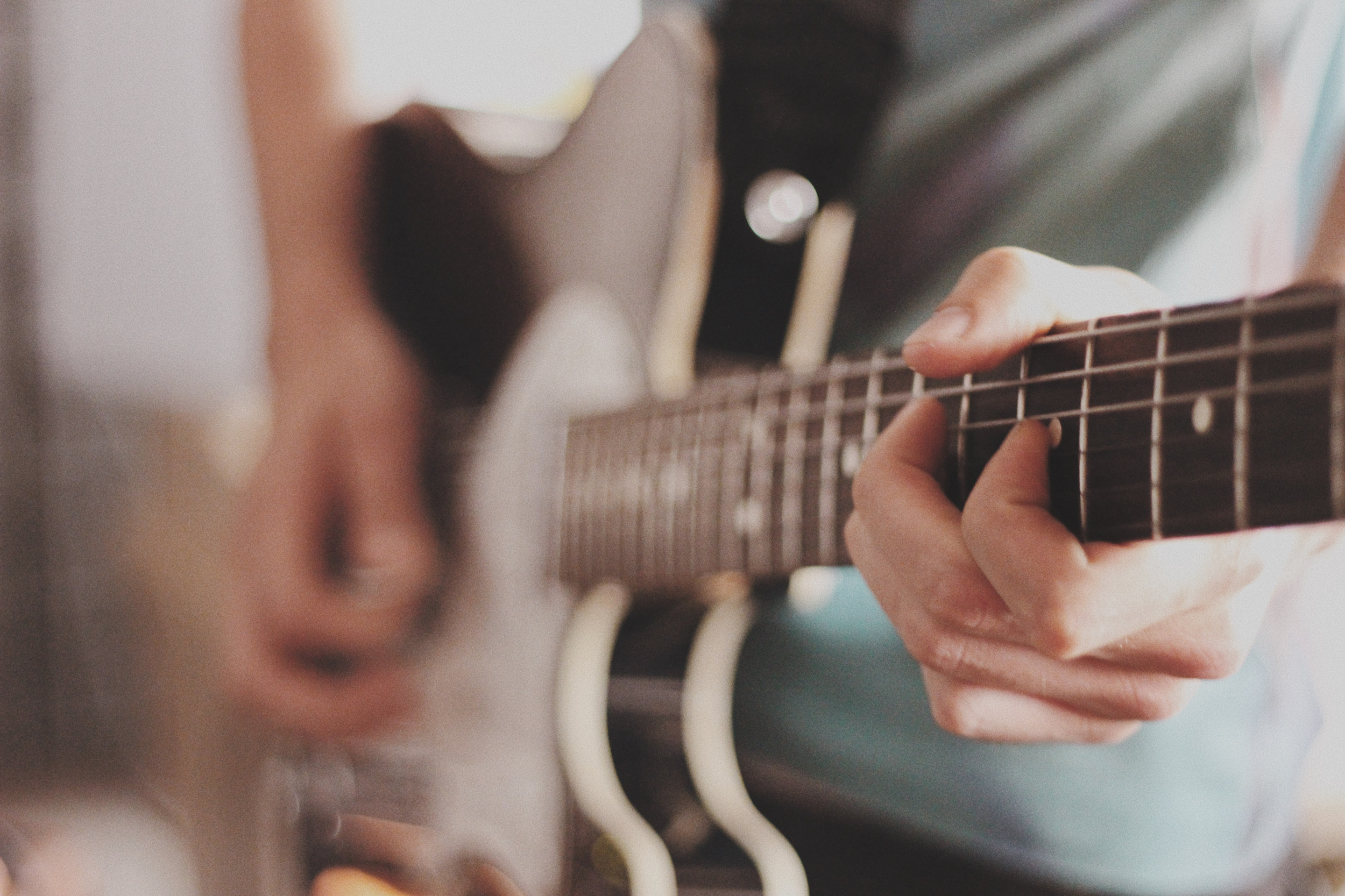 Practice guitar with tabs