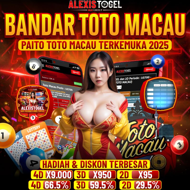 ALEXISTOGEL » Bandar Toto Macau | Paito Toto Macau Terkemuka 2025