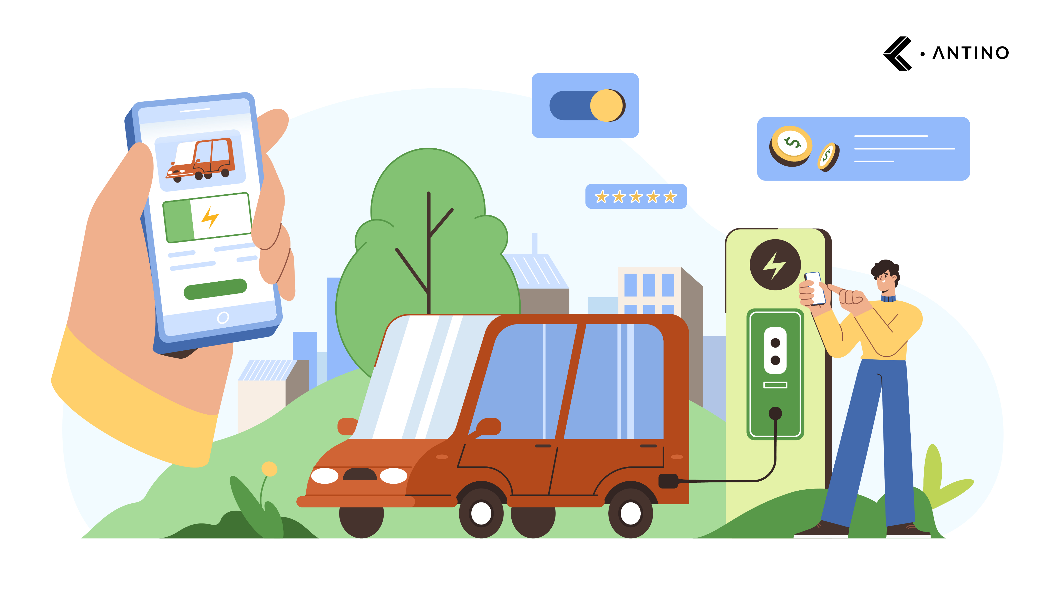 Develop an EV Charging Station Finder App like Plugshare