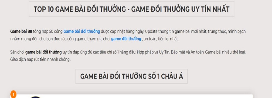 Game Bài Đổi Thưởng Cover Image