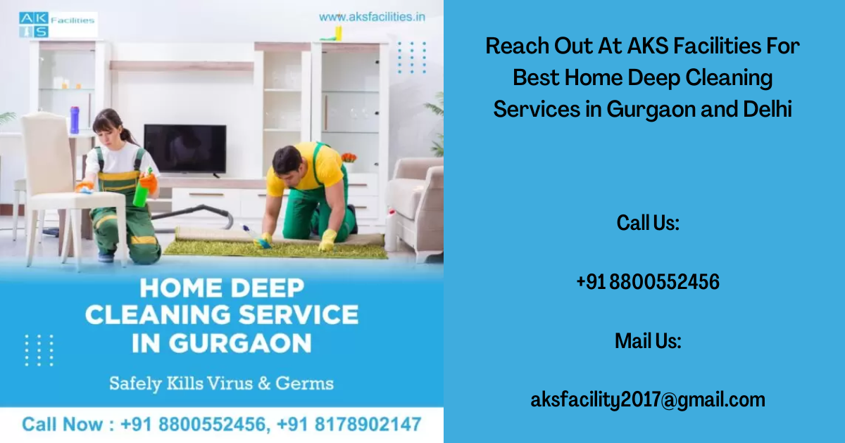 Top Full Home Deep Cleaning In Gurgaon, Gurugram - AKS