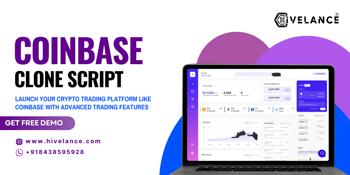 Coinbase Clone Script | White Label Coinbase Clone Software