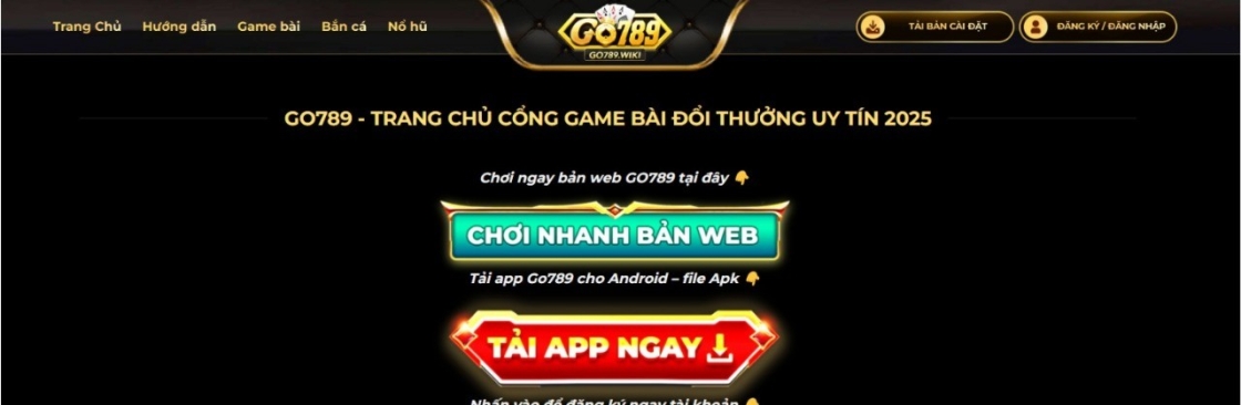 Go789 Game đổi thưởng Tài xỉu Online Cover Image