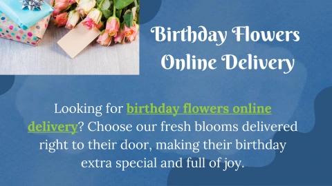 Birthday Flowers Online Delivery