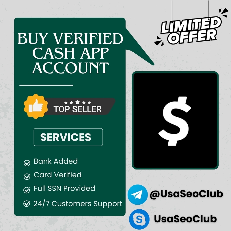 Buy Verified Cash App Account - 100% USA,UK,CA Cash App