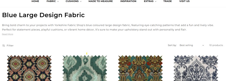Yorkshire Fabric Shop Cover Image