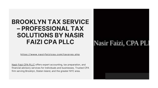 Brooklyn Tax Service | Pearltrees