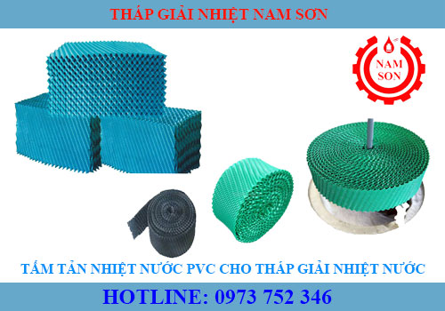 Tấm Tản Nhiệt Nước PVC Cho Tháp Giải Nhiệt Nước