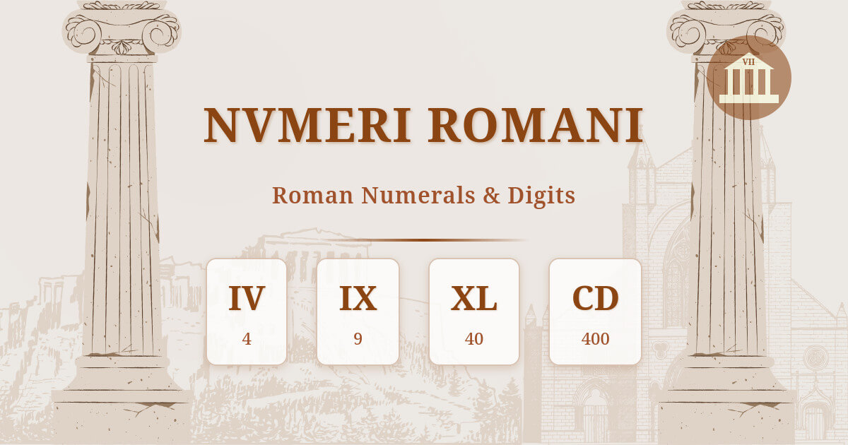 Roman Numerals Memory Game - Match Cards to Learn
