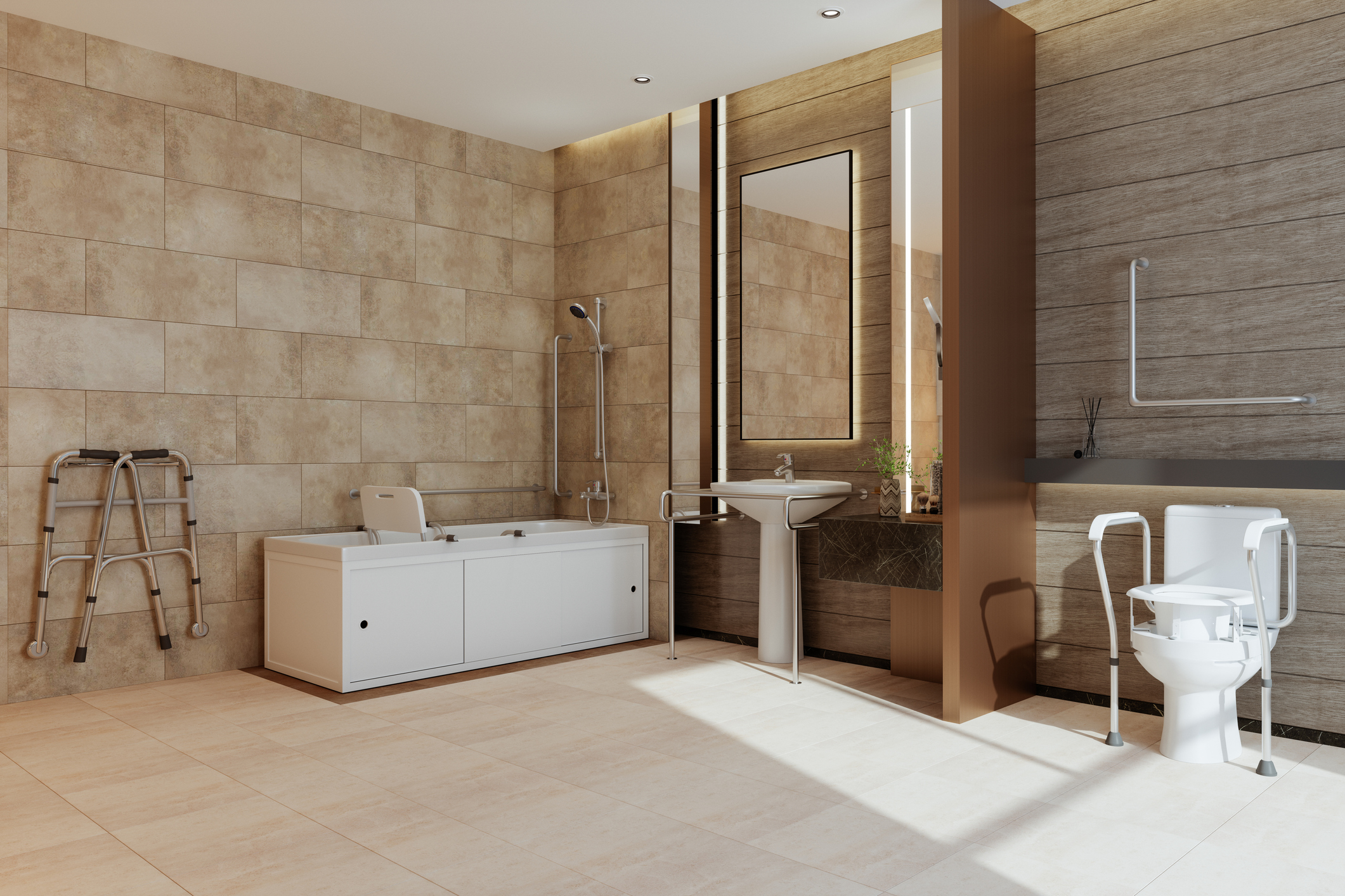 Why Seniors Prefer Handicap Bathroom Modifications over Standard Renovations?