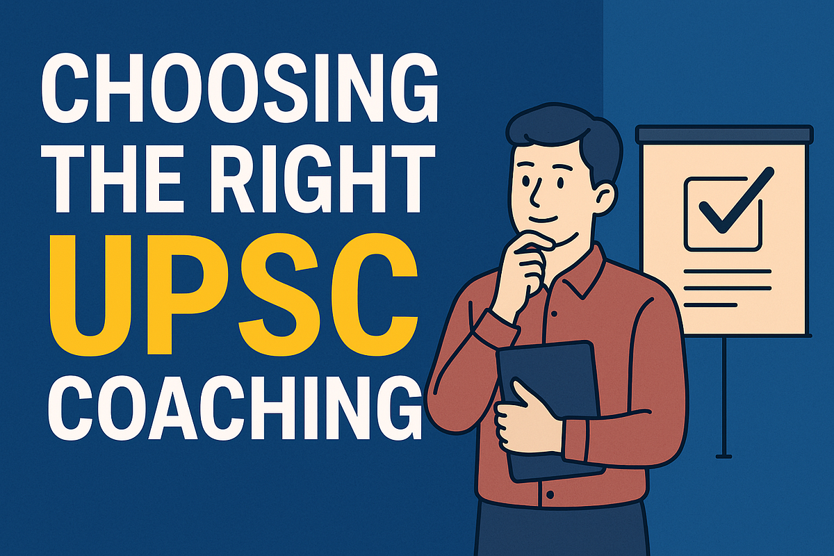 Choosing the Right UPSC Coaching for 2026 | by ProdEgyIAS | Aug, 2025 | Medium