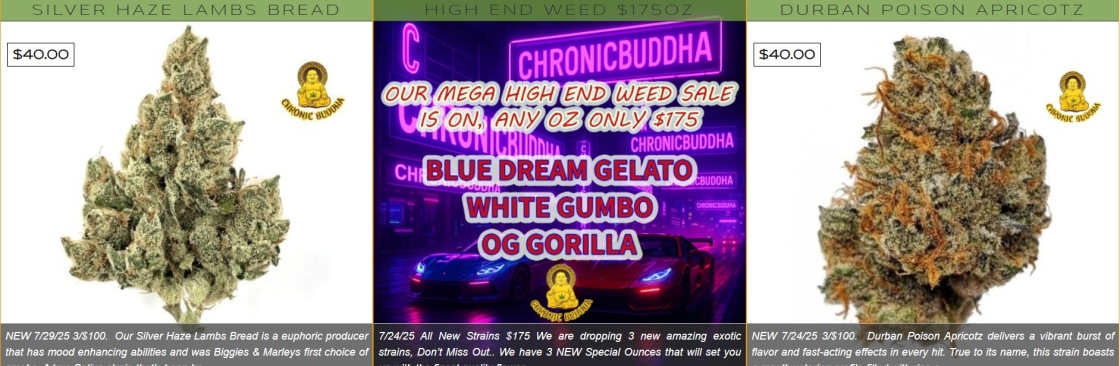 Chronic Buddha Cover Image