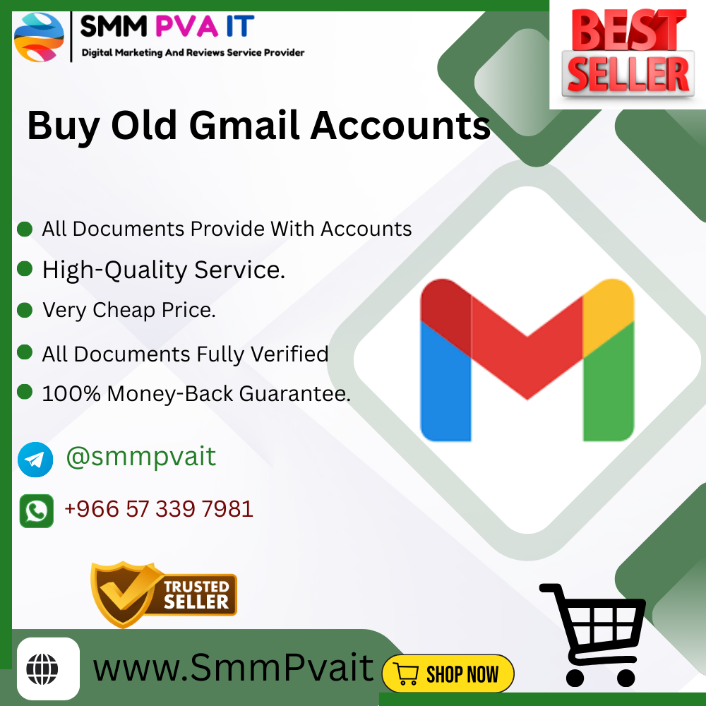 Buy Old Gmail Accounts - SmmPVAiT