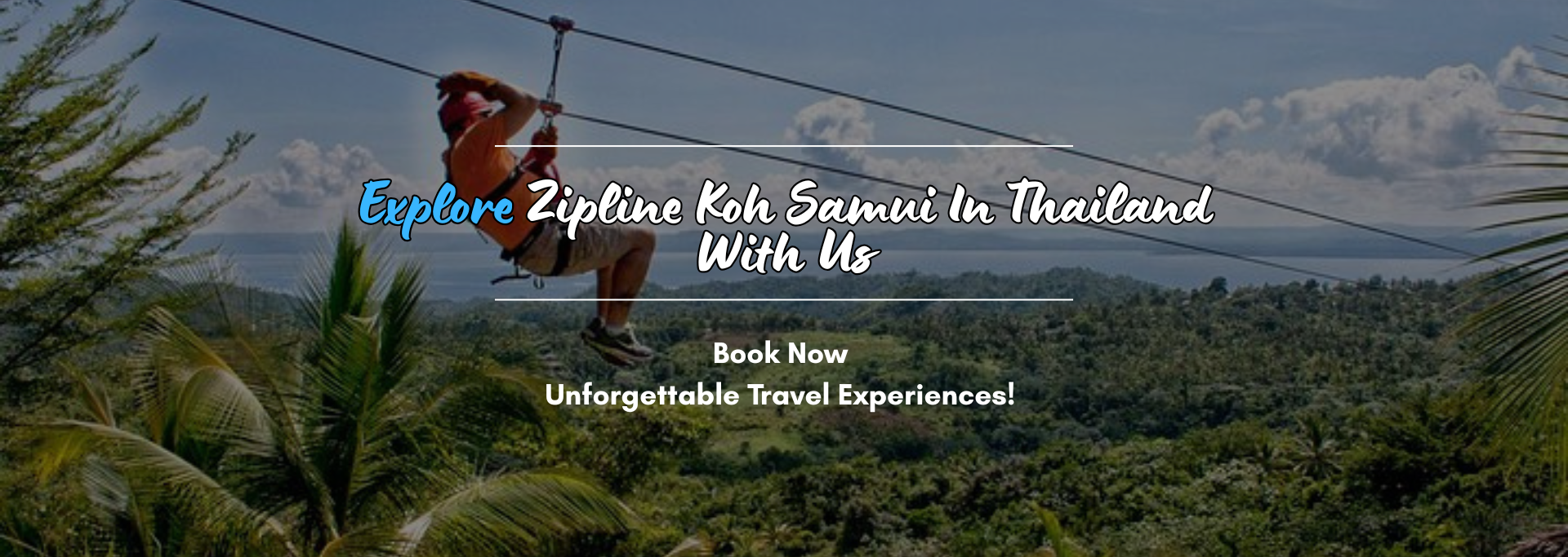 Best Zipline in Koh Samui – Top-Rated Jungle Canopy Adventure Tour