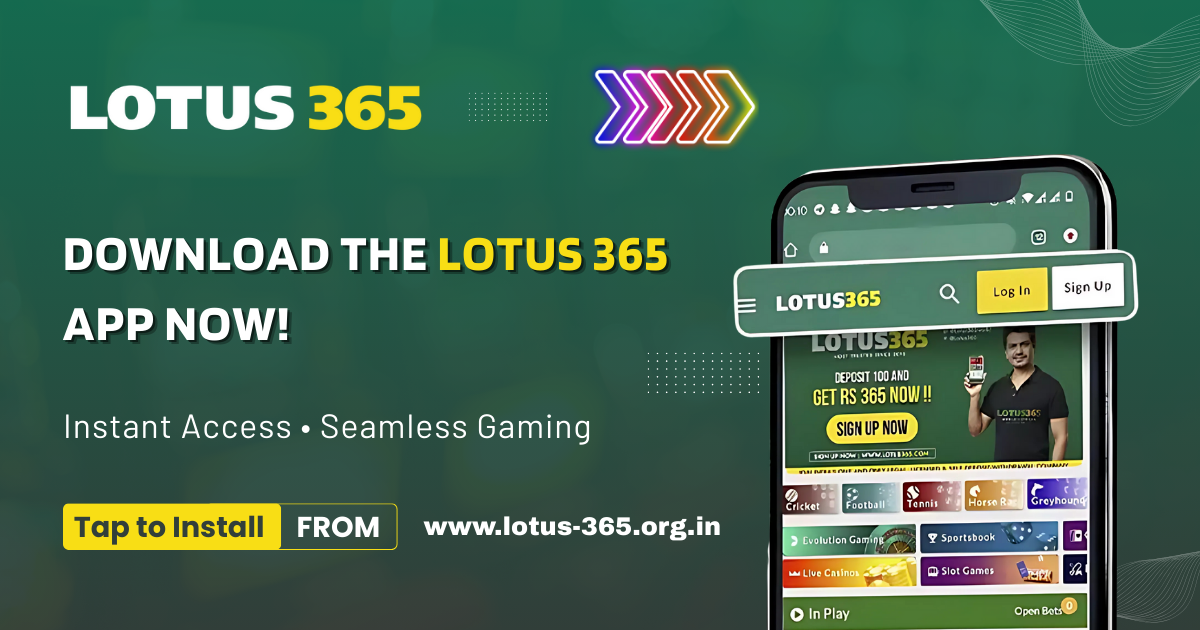 Lotus 365 app for android & iOS in India