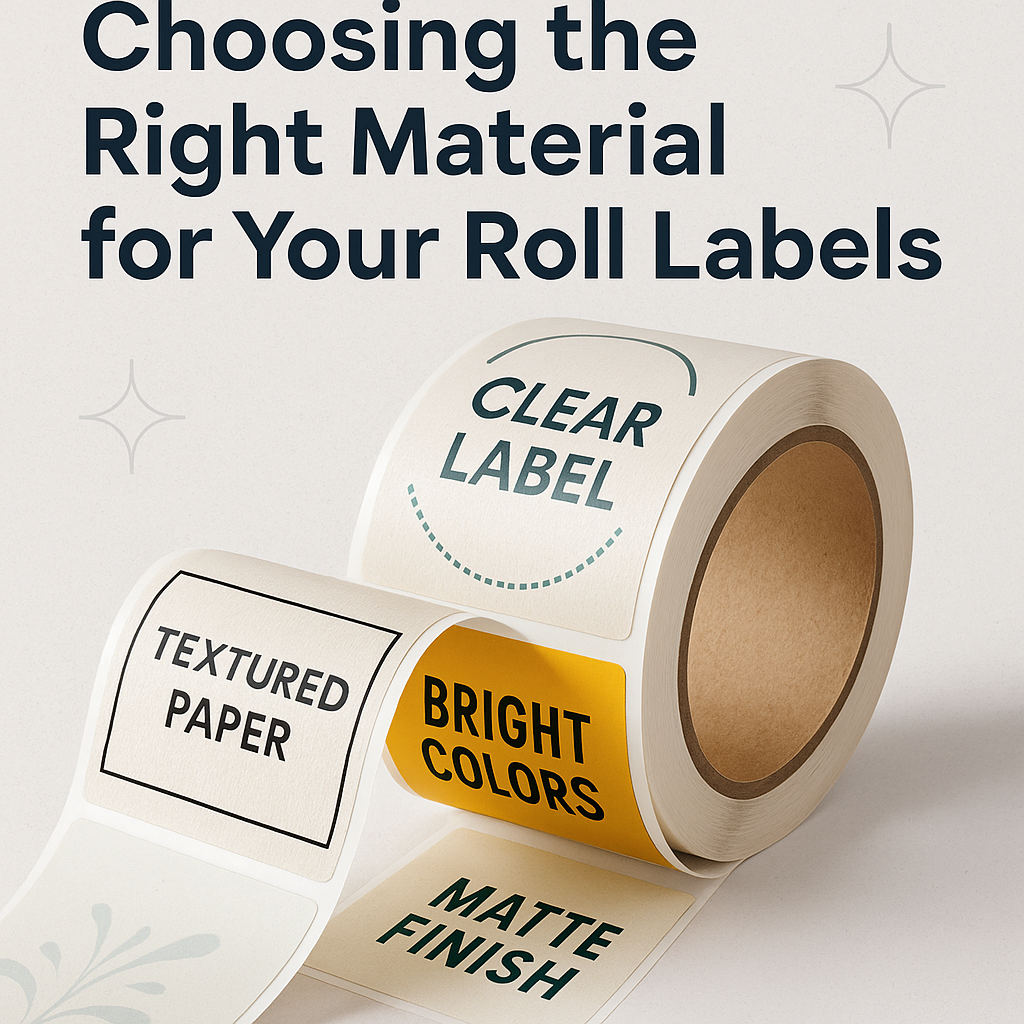 Choosing the Right Material for Your Roll Labels - DGM News
