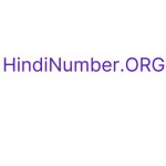 Hindi Numbers Profile Picture