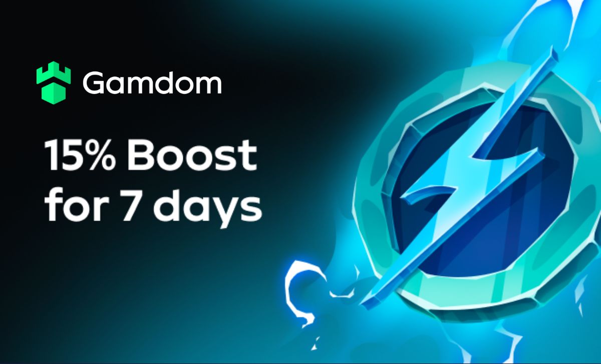 Welcome Offer: 15% Boost for 7 days - Gamdom