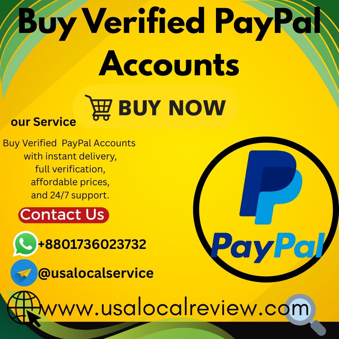 Buy Verified PayPal Accounts - USALOCALREVIEW