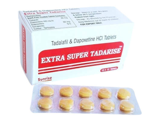 Buy Extra Super Tadarise 100mg Online | Dual-Action ED & PE Tablet – Fast Results