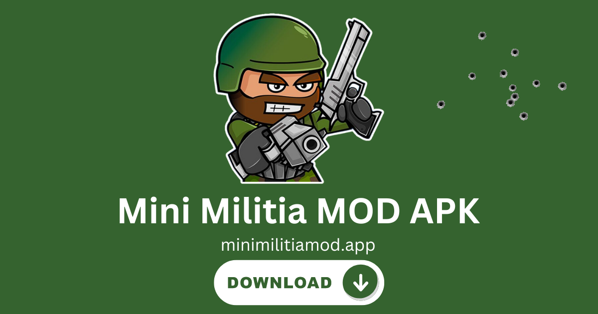 Mini Militia Mod APK V5.6.0 - (Unlimited Everything) 2025