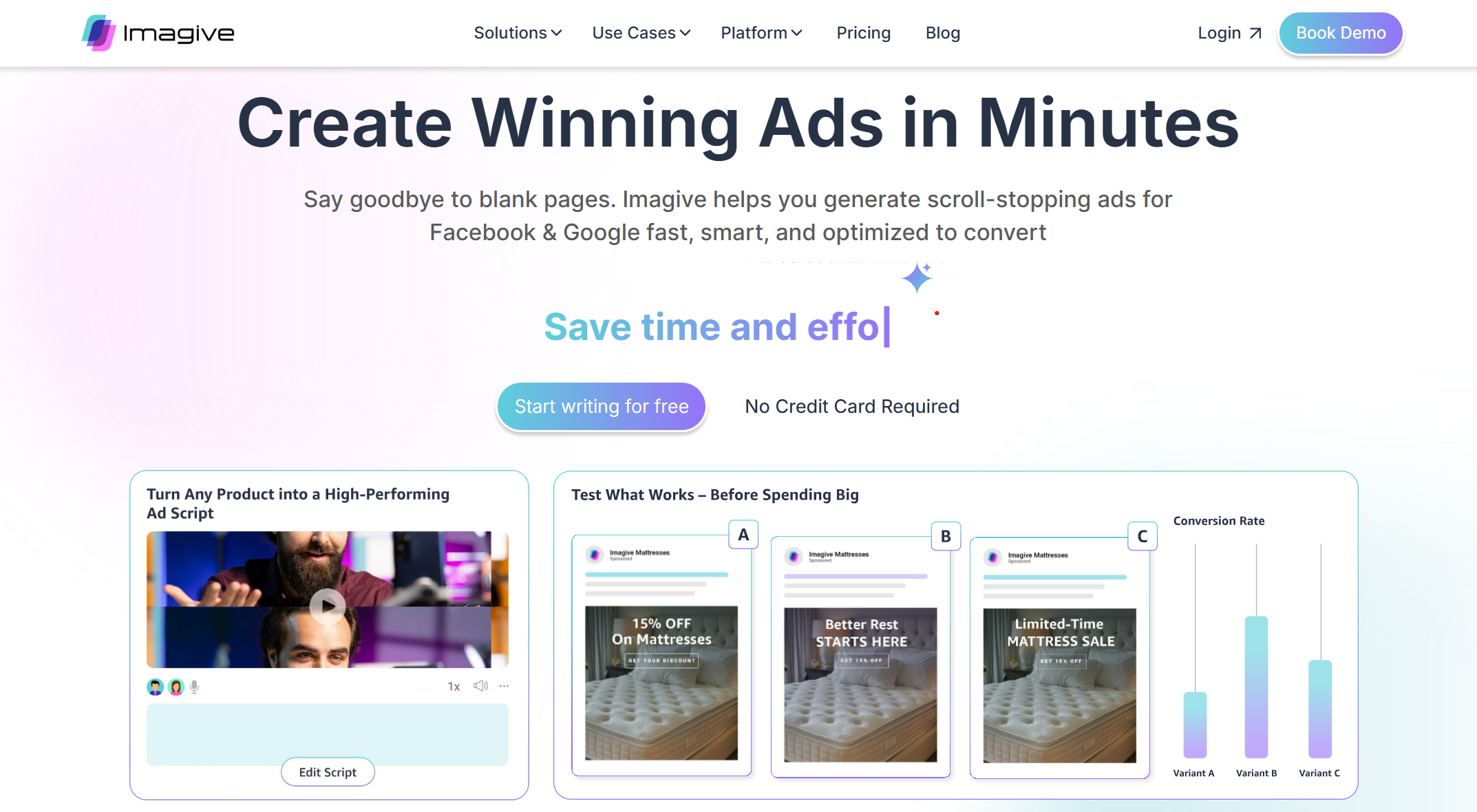 Best AI Facebook Ad Generator & Meta Ads | Imagive