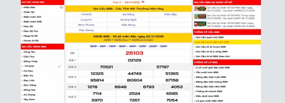 Soi Cầu 888 Soi Cầu Xổ Số 3 Miền Cover Image