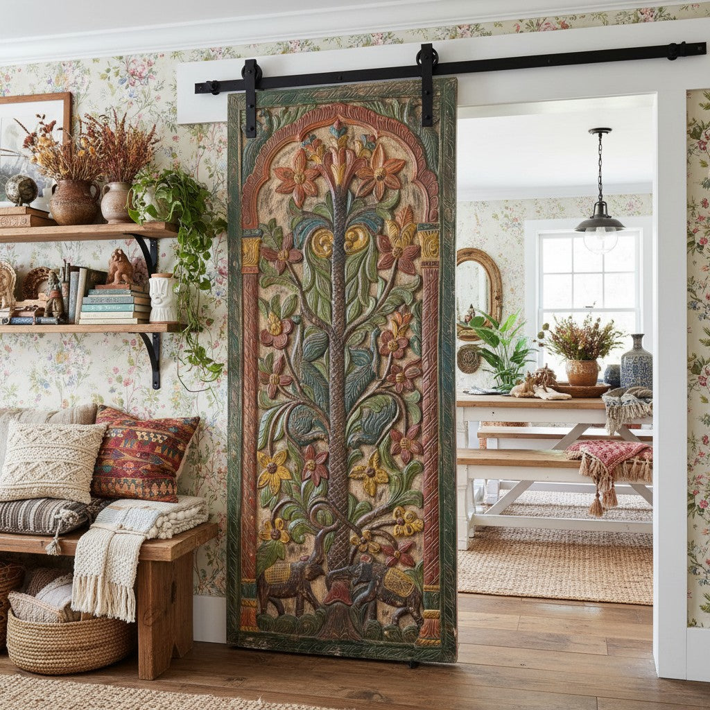 Carved Doors, The Color Soirée: A Return to Expressive Architecture