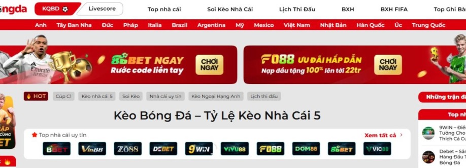 Kèo bóng đá Cover Image