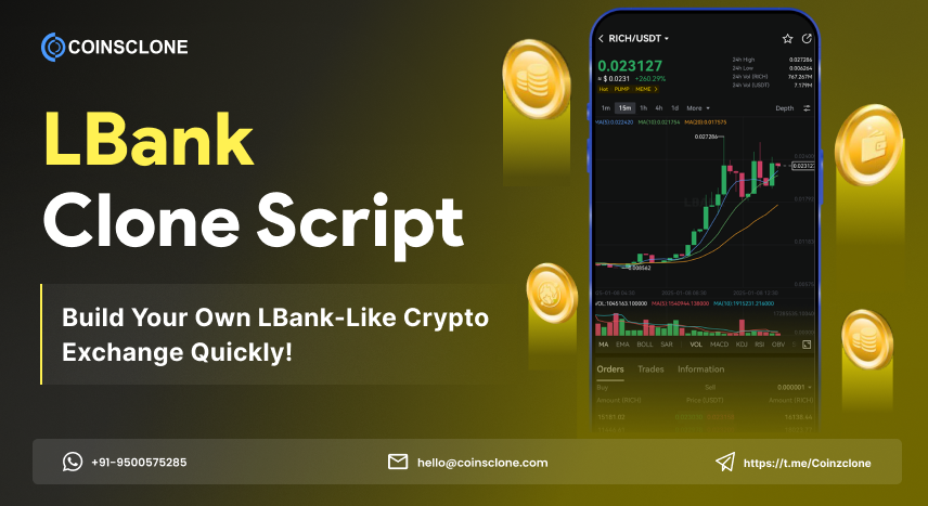 LBank Clone Script | Create LBank-Like Crypto Exchange
