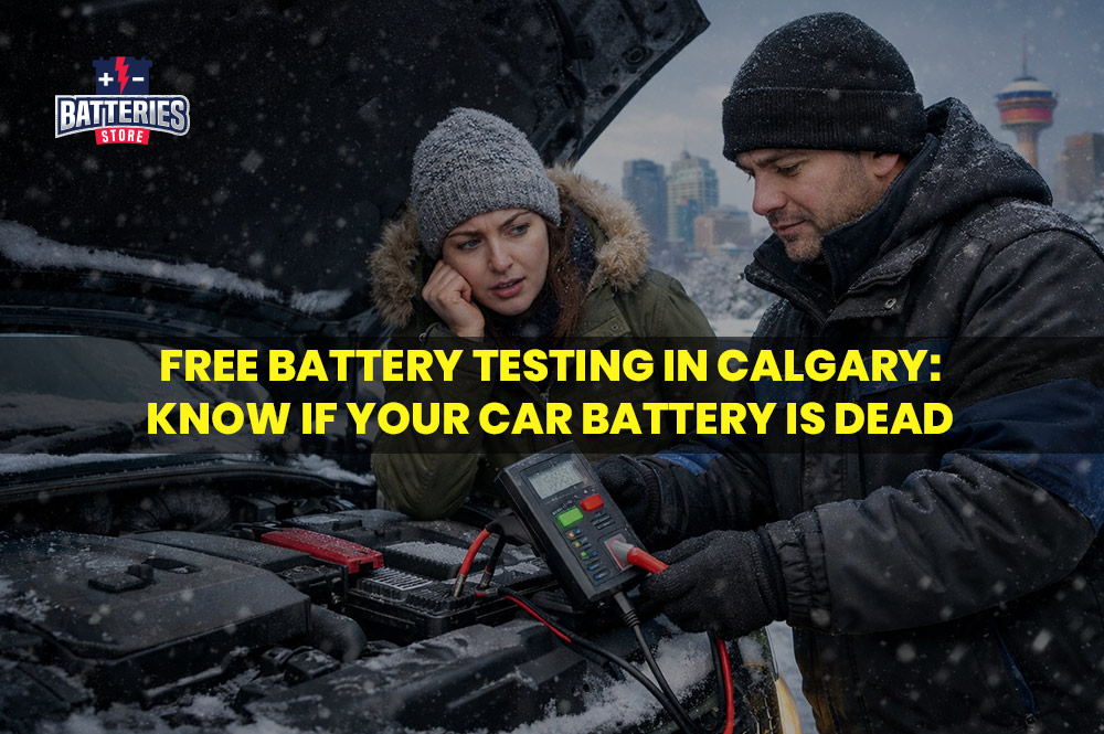 Free Battery Testing in Calgary: Know If Your Car Battery Is Dead | Batteries Store