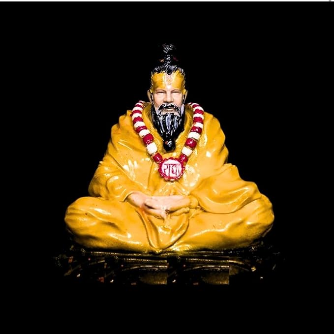 Premanand Maharaji Idol for Car Dashboard - Unipeg Decor