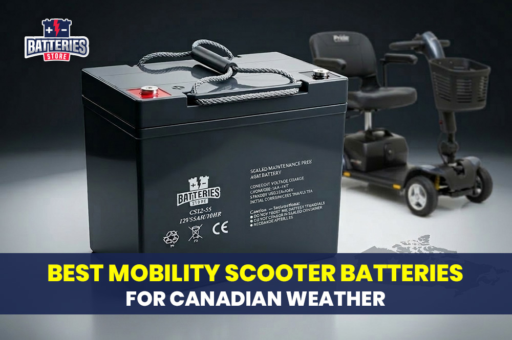 Best Mobility Scooter Batteries for Canadian Weather