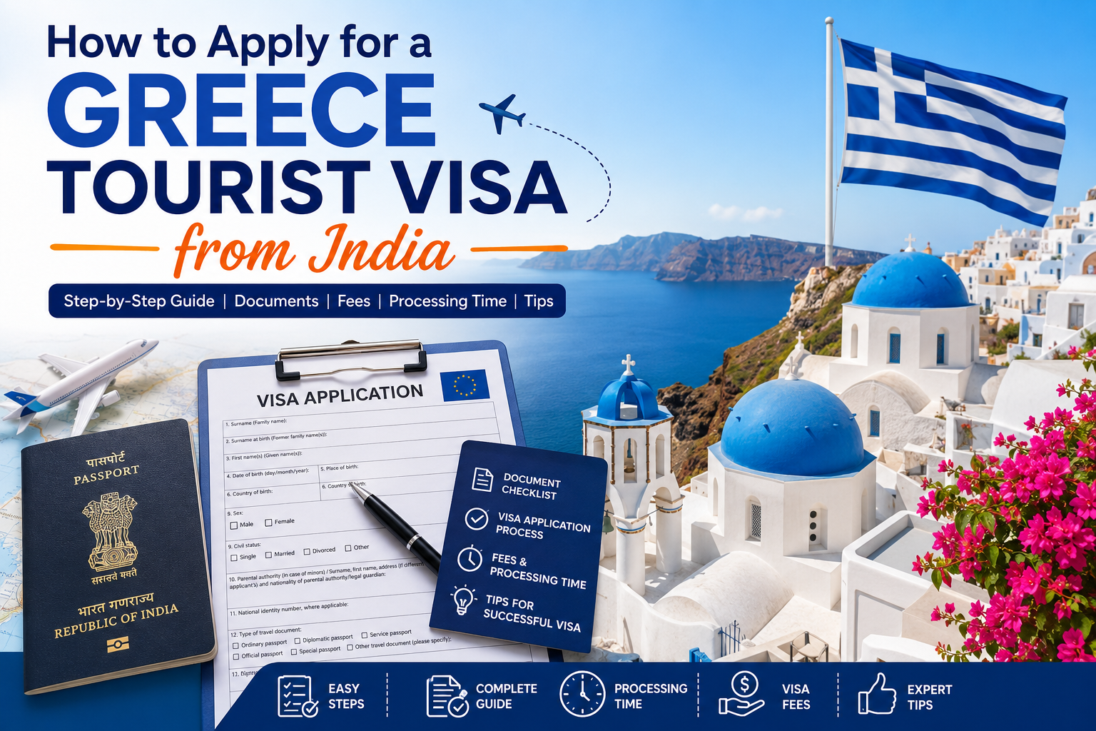Greece Tourist Visa: A Complete Guide for Indians