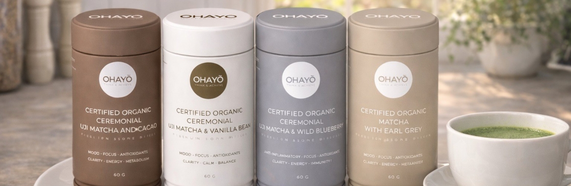 Ohayo Modern Matcha Organic Ceremonial Matcha And Va Cover Image